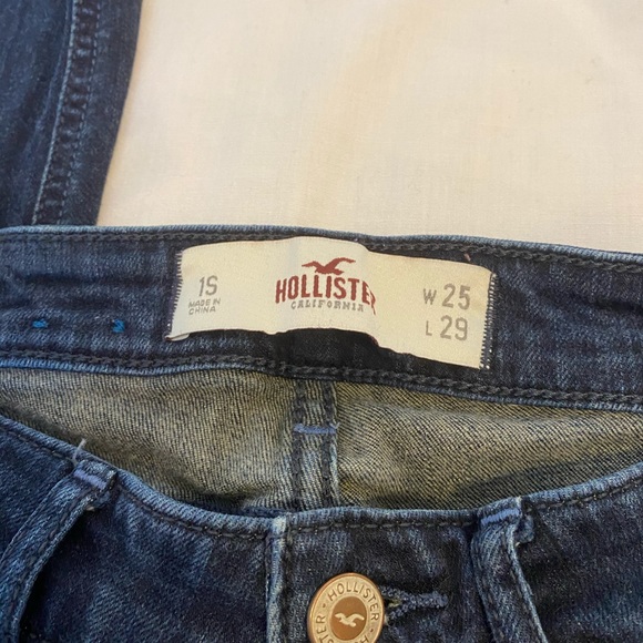 Hollister Blue Skinny Jeans - Picture 3 of 5